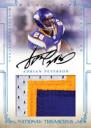 2007 Donruss Playoff National Treasure Adrian Peterson Rookie Jersey Autograph Card