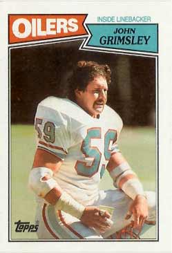 1987 Topps John Grimsley