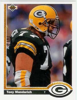 1991 Upper Deck Tony Mandarich