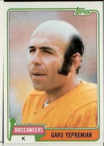 1981 Topps Garo Yepremian