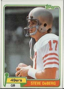 1981 Topps Steve DeBerg